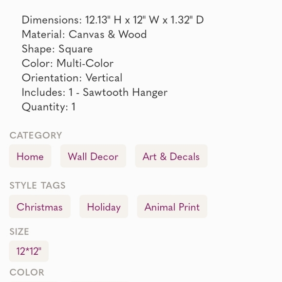 Hobby Lobby Heartland Holiday Wall Prints Cow Rooster Bow Christmas CountryCore - Picture 11 of 11